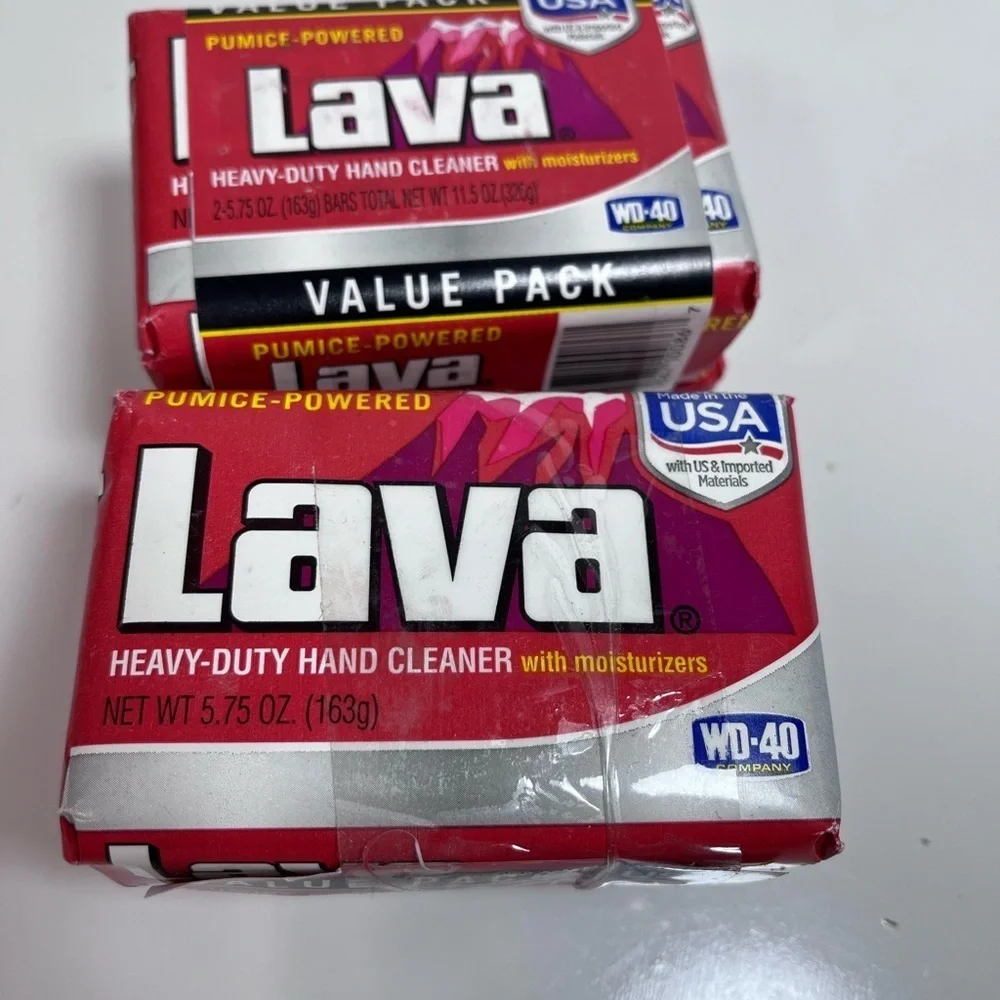 Lot of 4! Lava Soap Heavy-Duty‎ Hand Cleaner pumice powered 5.75 oz NEW